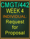 CMGT/422 Week 4 Request for Proposal